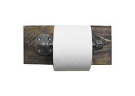 دارنده کاغذ توالت لوله صنعتی فلنج طبقه آهنی سیاه 3/4 اینچ ISO9001